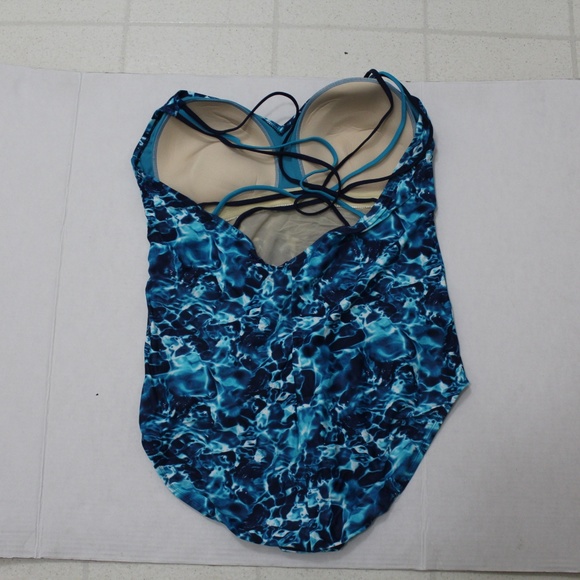 Coastal Blue Swimsuit Blue Tie Dye B079T1166M - Picture 2 of 3
